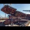 Amazing Technology – Extension Large Steel Ship and Aircraft Carrier Constructions