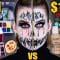 $1 VS $100 Halloween Makeup! (CHEAP vs EXPENSIVE)