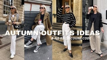 10 TRANSITIONAL AUTUMN OUTFITS & NAKD FASHION DISCOUNT CODE| Katie Peake
