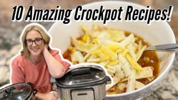 EASY CROCKPOT RECIPES for COZY FALL MEALS // WE KEEP MAKING THESE!