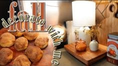 FALL DECORATE WITH ME 2022 | DECORATING FOR FALL | Kitchen fall decor & baking