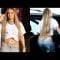 Jennifer Lopez revealing her thong for music video