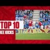 NOTTINGHAM FOREST TOP 10 FREE KICKS | FOREST FILES