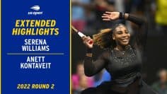 Serena Williams vs. Anett Kontaveit Extended Highlights | 2022 US Open Round 2