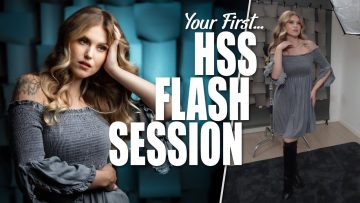 Your 1st HSS Flash Studio Session | Take and Make Great Photography with Gavin Hoey